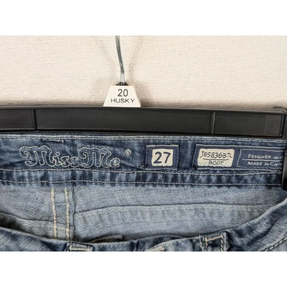 Miss Me Boot Jeans JE583B7L Women's Size 27 - Picture 8 of 16